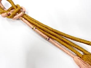 正絹　手組帯締め